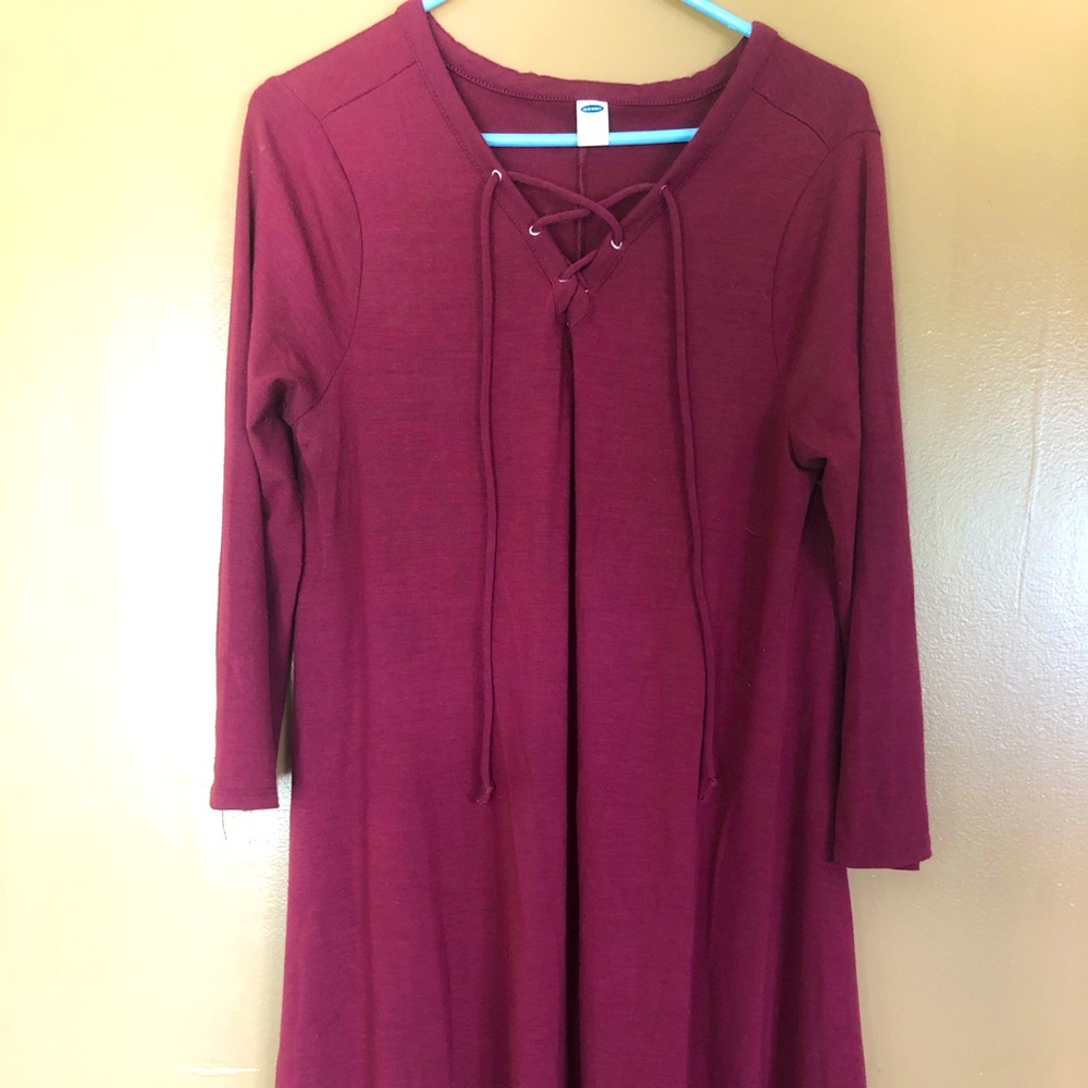 Old Navy long sleeved dress. Size large